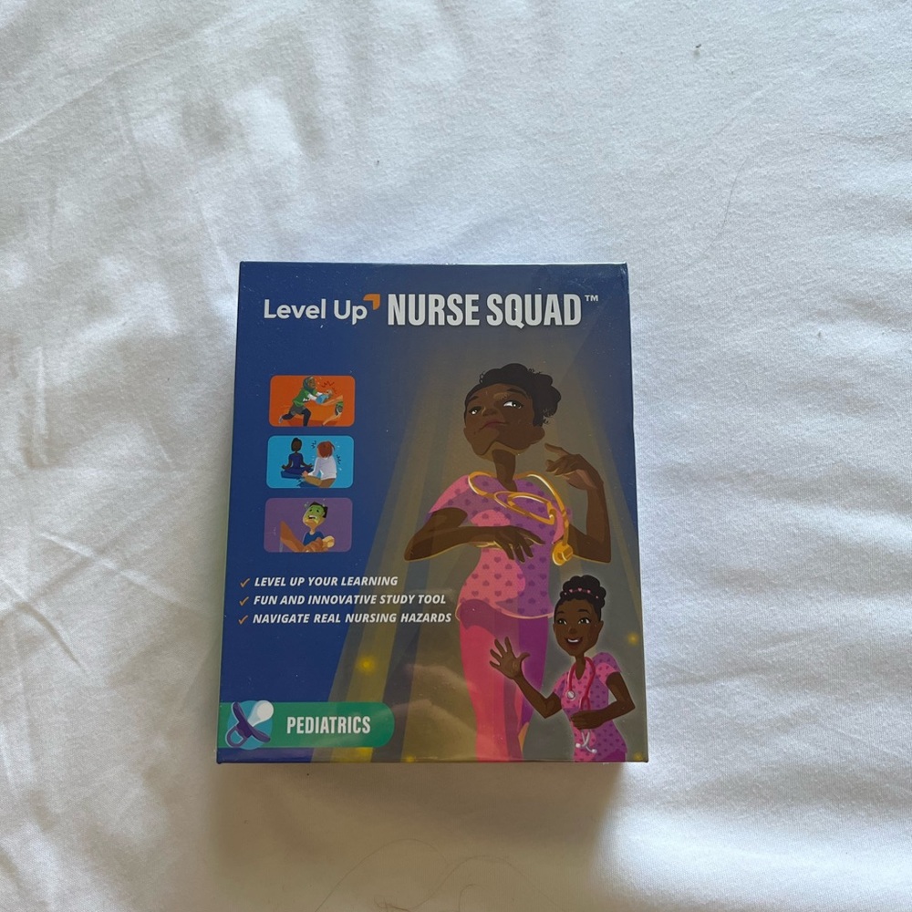 Level Up NURSE SQUAD card game: Pediatrics